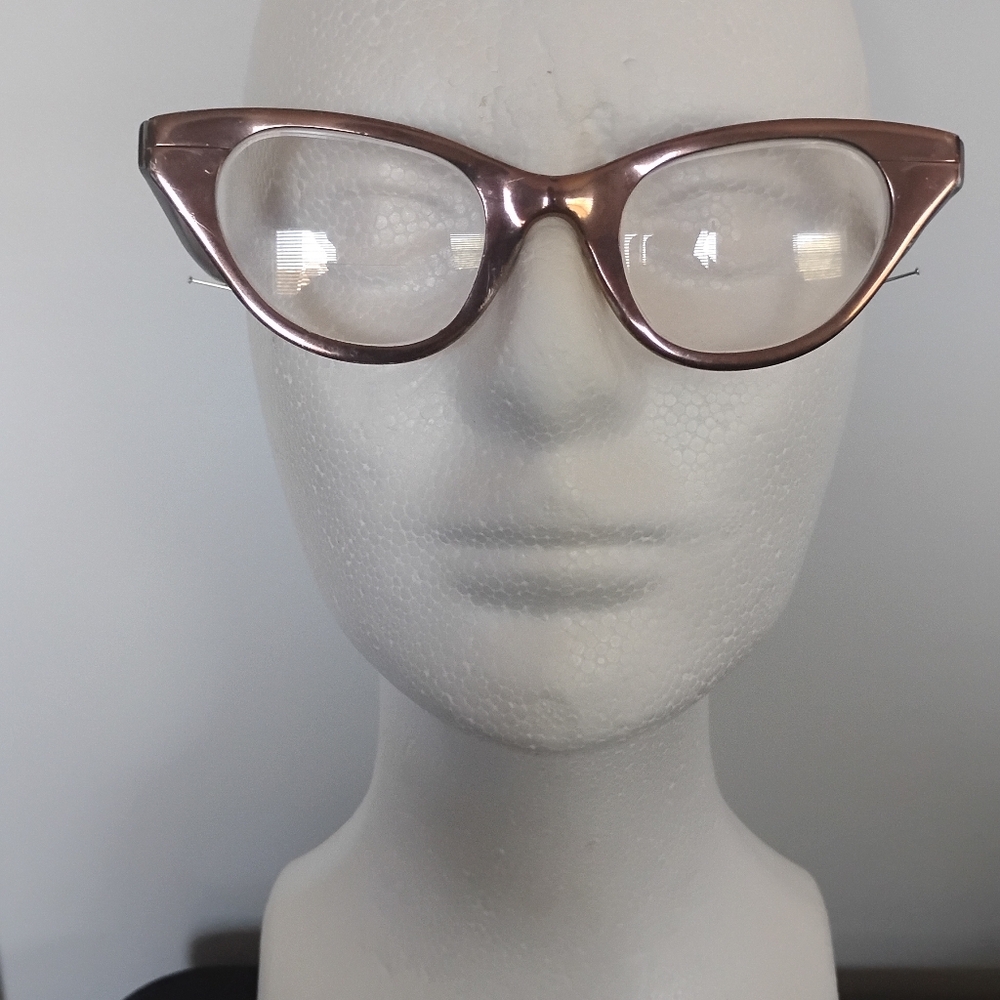 Vintage TuraBronze Cat-Eye Glasses